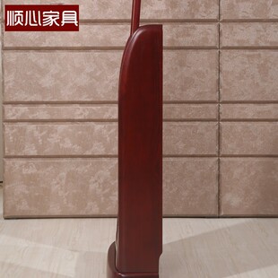 顺心家具实木镜子全身穿衣镜家用试衣镜中式全身镜卧室落地镜