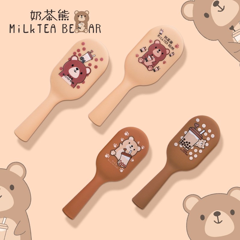 软妹便携按摩梳小梳子卡通可爱奶酪气囊梳奶呼呼气垫梳子家用