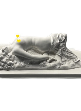 北欧复古浮雕罗马欧式人物雕塑石膏像家居装饰艺术民宿桌面摆件