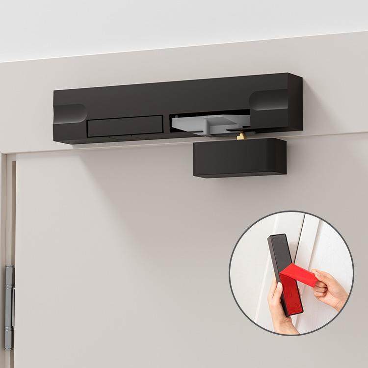 液隐507压闭门器门轻奢静音房加强阻器缓冲关门平外开形尼家用门