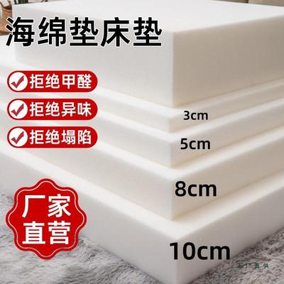 海绵垫高密度绵床垫家用宿舍学人生单加褥厚硬559海子榻榻米床垫