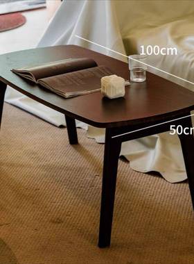 几折叠小户型实木桌客厅子餐80859桌北迷欧简约家用你茶简易原木