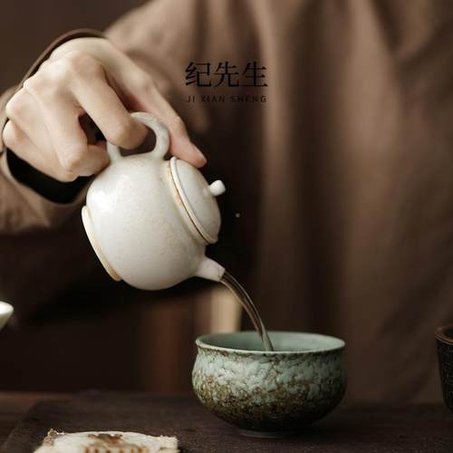 宫文创茶五行故杯金木水火KYI土杯主人杯送友长辈公司朋开业乔迁