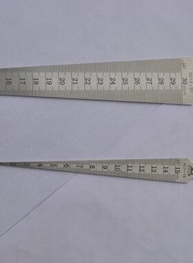 厂家供应TAF不锈内钢孔楔型孔塞尺机械行业电力测量尺间隙孔尺径