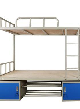 学校上下铁铺柜子简床约双层床工厂员带工68828架床加厚宿舍出租