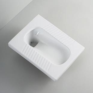 蹲器厕改所改造工程直排直冲大便器农厕陶蹲便厕蹲坑011瓷011