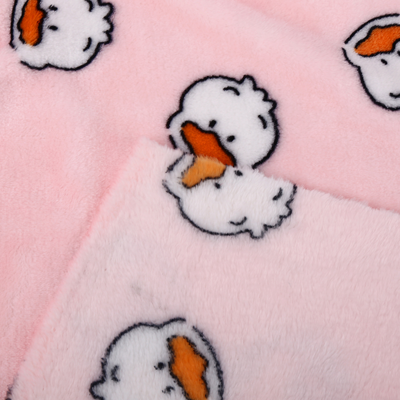 双面珊瑚绒布料法莱绒睡衣服装布料超柔毛绒面料宝宝床单diy面料