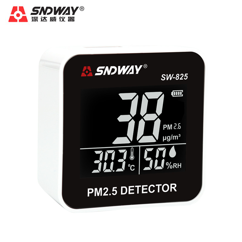 深达威空气质量检测仪 台式PM2.5检测仪粉尘颗粒物检测仪