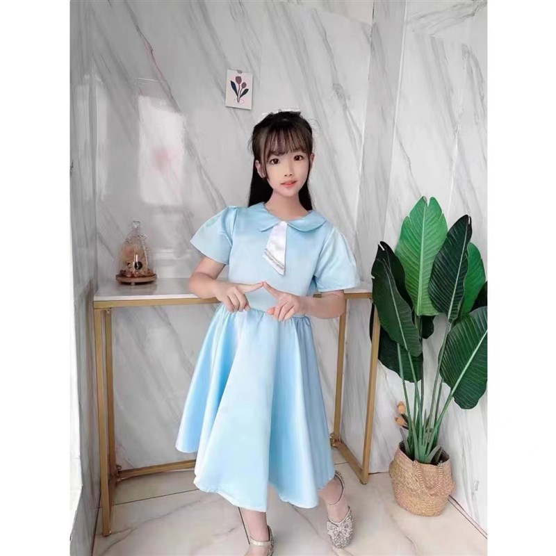 儿童合唱服装演出服男女童演讲礼服中小学生表演朗诵纱裙大合唱团