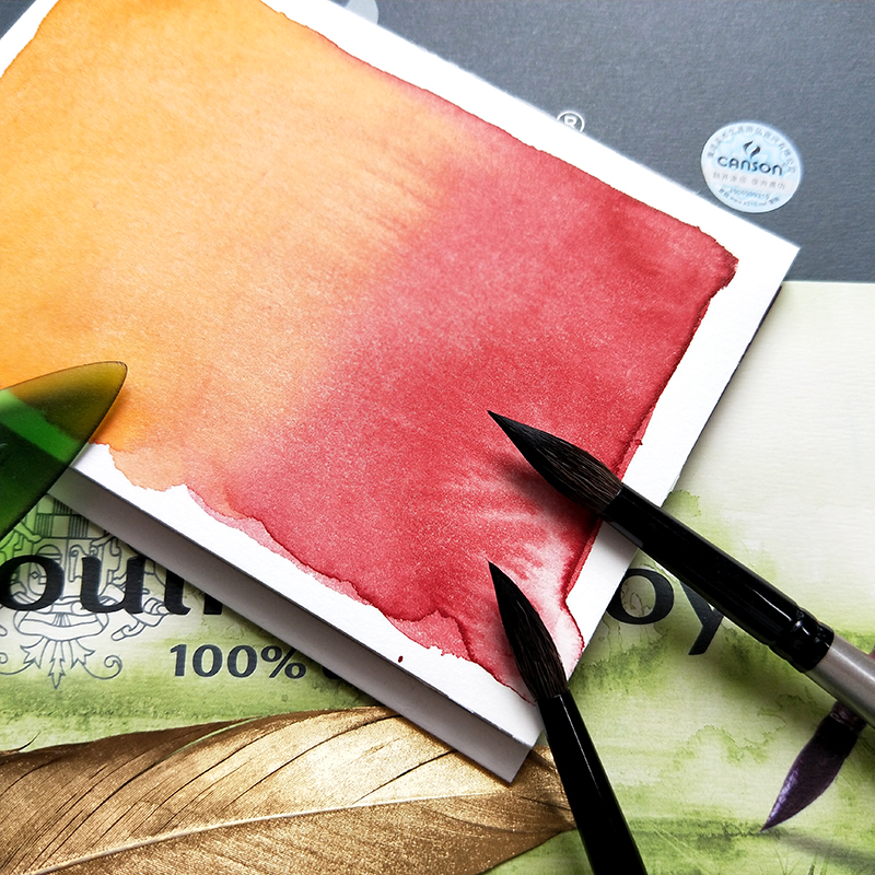 【杂物堆】莫朗法国康颂moulin水彩艺术家本纸细纹中粗16开散纸