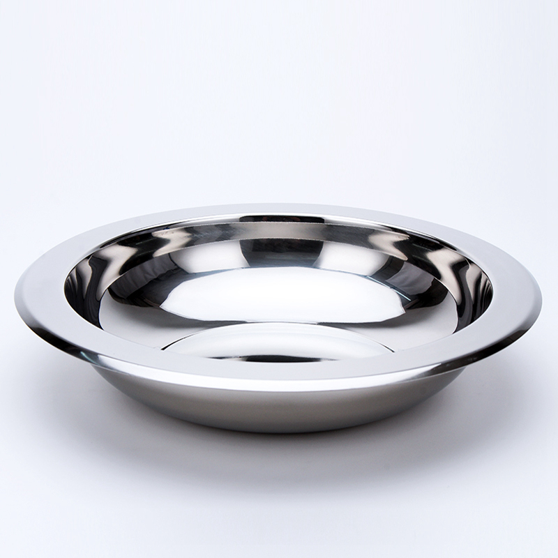 不锈钢肉蟹煲盆麻辣香锅迷踪蟹酸菜鱼水煮鱼浅盆海鲜牛蛙鸡公煲盆