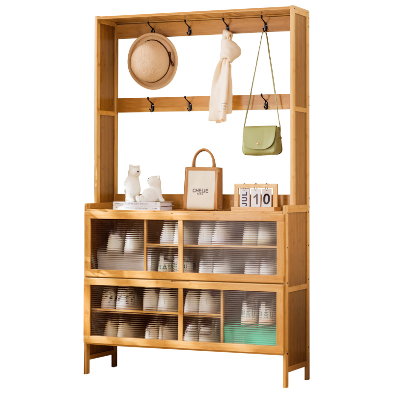 鞋架家用门口玄关柜一体隔断入户简易鞋柜防尘收纳神器省空间宿舍