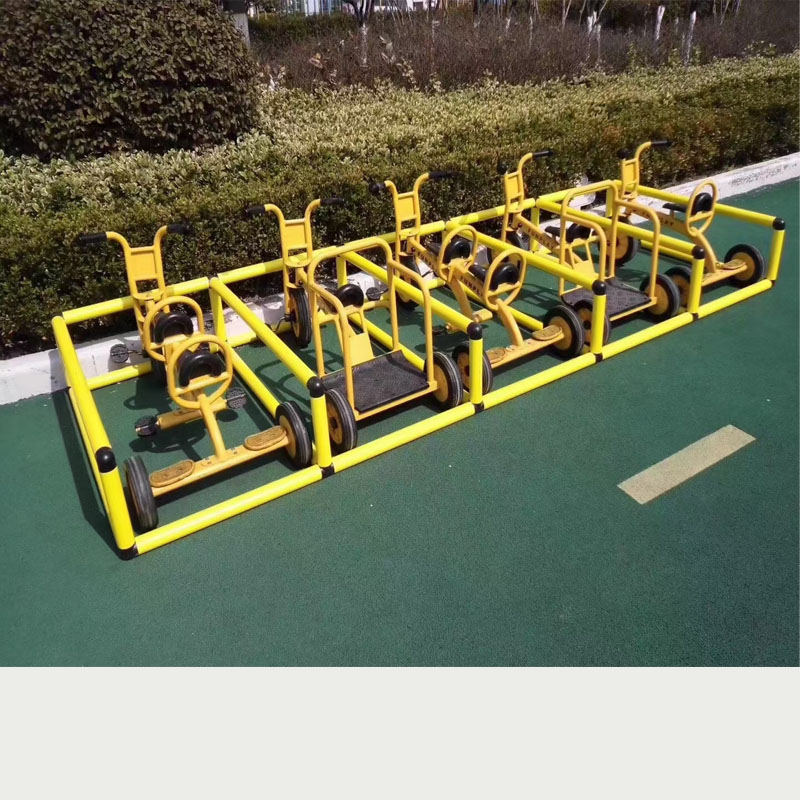 幼儿园车子户外活动室外玩具收纳架儿童多功能童车滑板车收纳架子