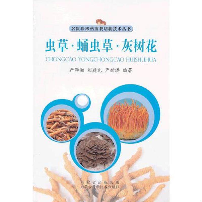 库存九成新中药材蛹虫草种植技术书籍 虫草 蛹虫草 灰树花 9787538022896 刘建先等 内蒙古科学技术出版社