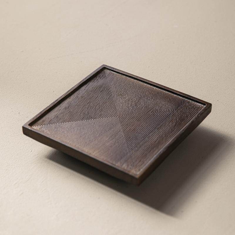 南美胡桃木茶四季年茶盘壶承办公室复古轮家干泡台用茶具配24JS10