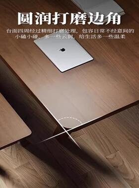 实木书大长桌客厅议双人学习阅读桌简约公办电RBY脑桌会桌作台