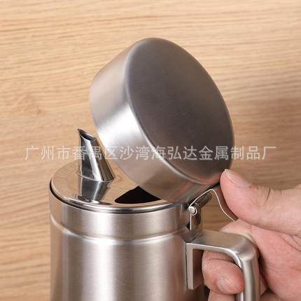 厂家直销304锈钢油壶不钢油锈壶漏0206可控型油壶不防酱油壶