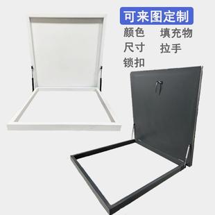 铝合井金天修盖板屋顶上人孔楼井面检修口夹岩863棉保检温天检修