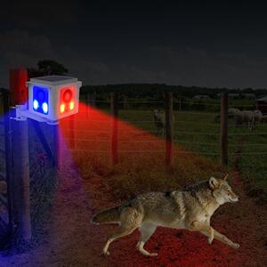 太阳能报警器插地360度红
