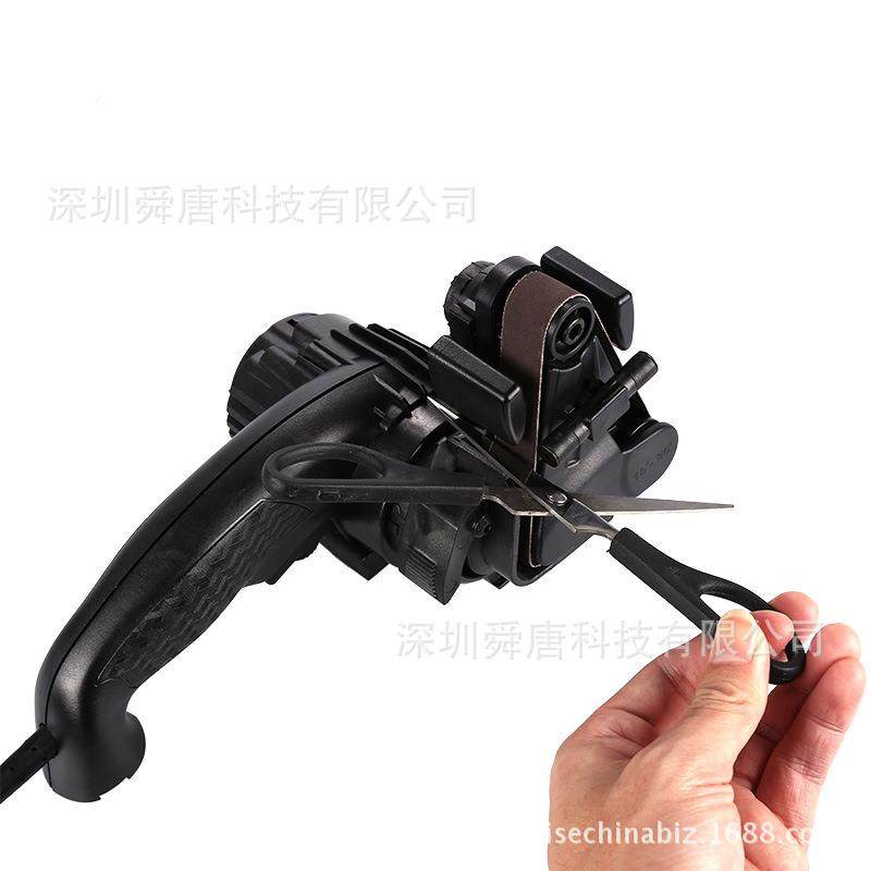 电动磨刀器家用全自动菜刀磨刀石M2手持无刀极速砂剪变带传动