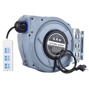 电鼓卷线自动伸缩卷管器器铜芯169线挂式卷盘器标电缆收线国器20