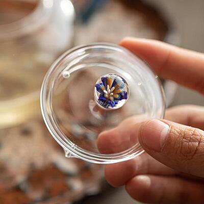 你泡茶璃GWP小茶壶一人用玻容量迷过滤奇彩绿茶专用小泡茶器功夫