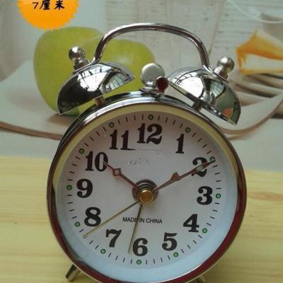 经老式轮复古手动发条上典劲机械齿超大铃声闹钟金KB548795蹄属马