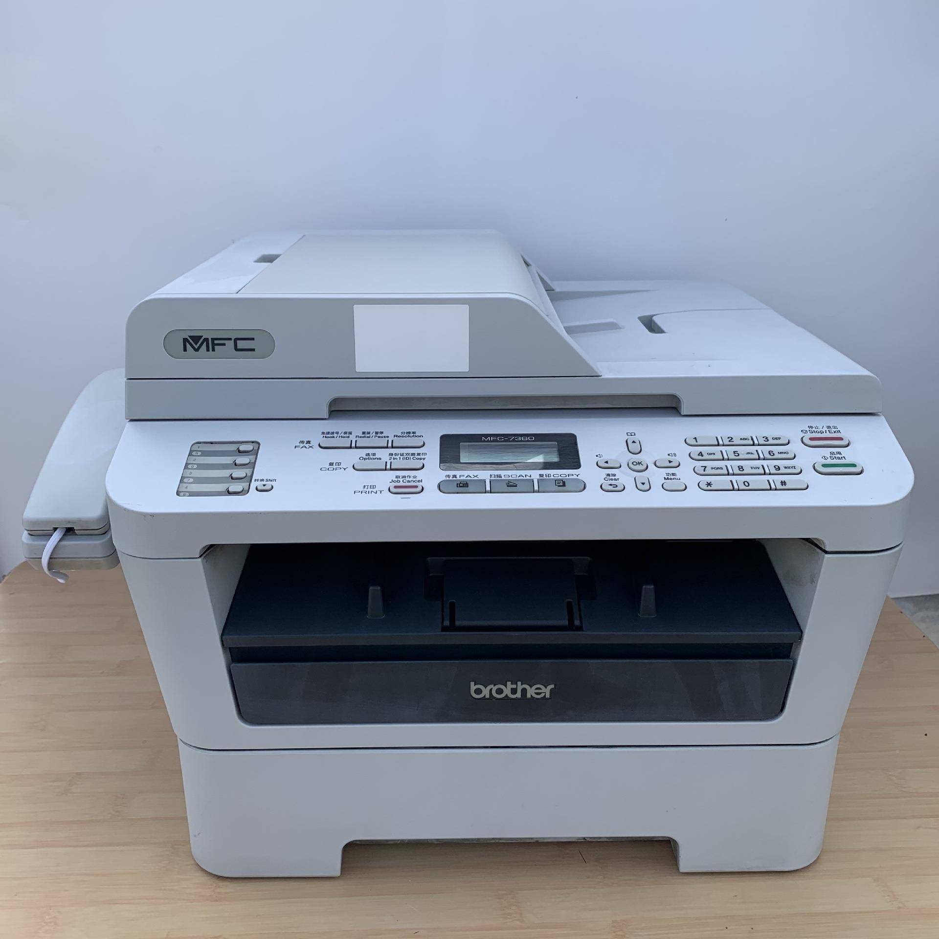 白黑激光打印VHT一体机兄弟7360兄弟080家用复印打印扫描机多7功