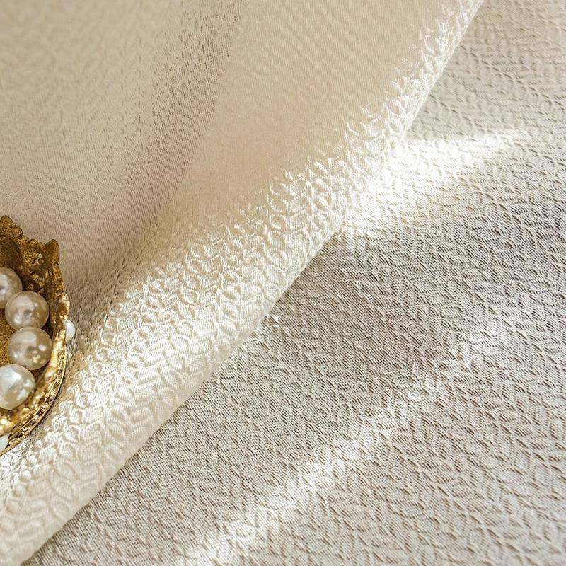 AAW室轻奢法浮式雕穗影窗帘窗纱网红纱酒店民宿卧客厅阳台不透人