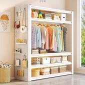 开放式 金属多架衣柜卧室落地组合挂衣架架阳台层置物见详情货家用