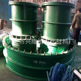 07S02人防密闭肋地下04止水碳钢室套管穿墙埋防护地预下室专用F套