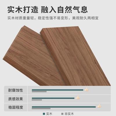 木格子茶杯架茶道紫砂壶摆放架壁挂式多阁茶宝架台桌面博无品牌/