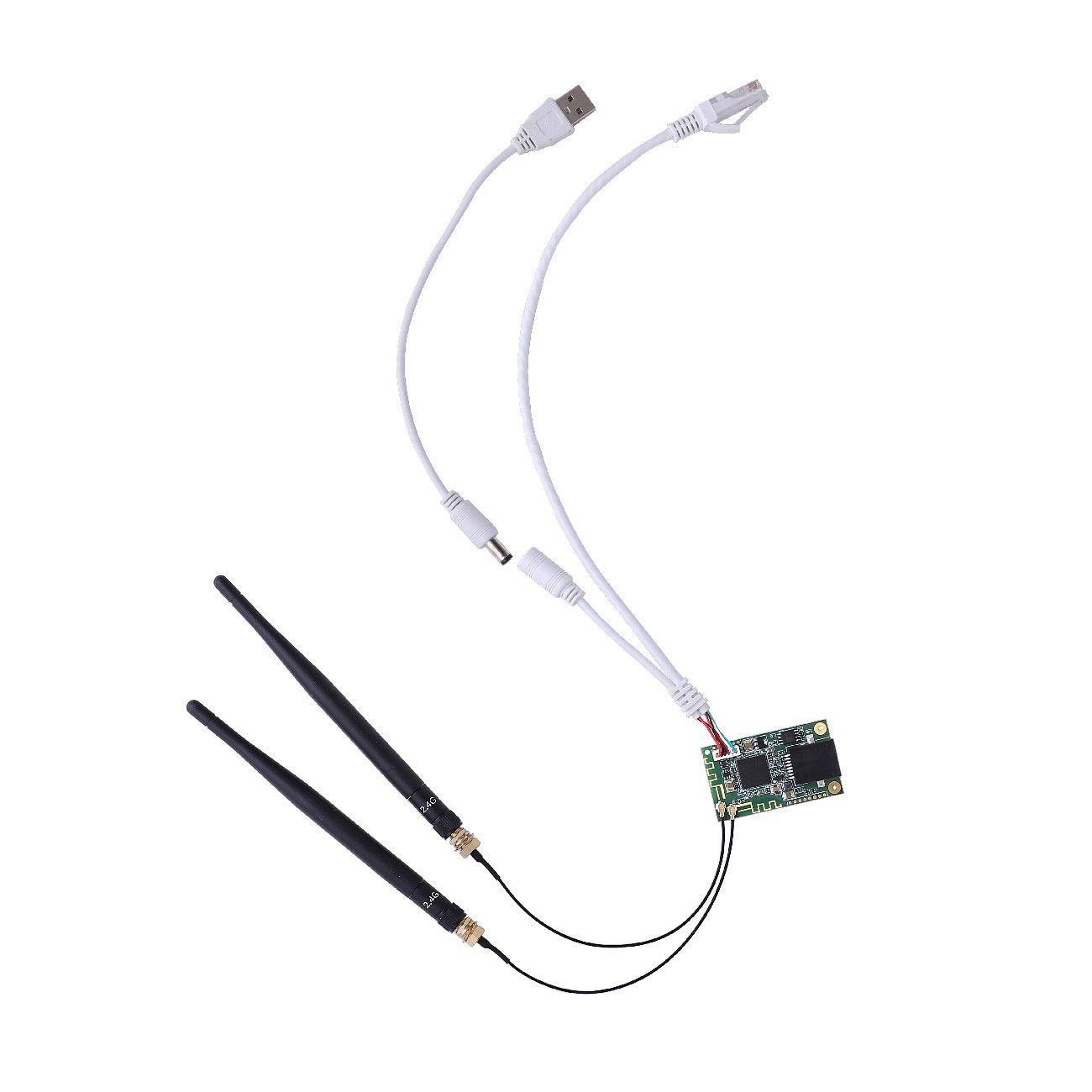 Vonets 网桥2.4G双网口wifi模块无线转有线信号放大强器wifi穿墙