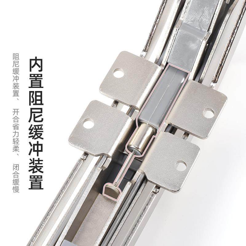 衣橱柜士门平移转铰链门平开门合巴页静音阻尼缓冲移角BTS柜五金