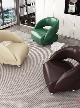 新款溜溜凳沙发厅滑轮凳靠背椅客转椅子四旋轮移动换鞋茶几BMK矮