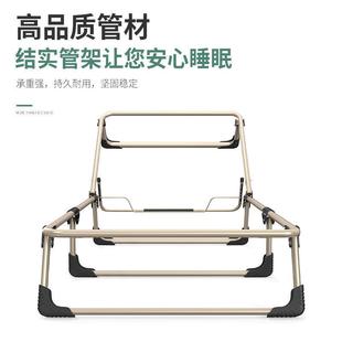 折睡叠床单人床家用成公人休床午午SYQ躺椅折叠办室简易床陪护床