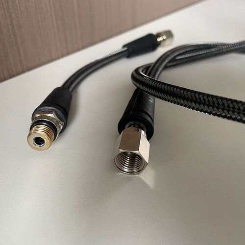 潜水气压表高压管 潜水仪表高压管编织管 三联表充气管 低压管