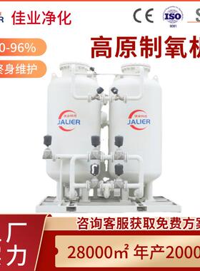 佳业PSA制氧机 高原弥散电炉炼钢变压吸附分子筛空气分离制氧设备