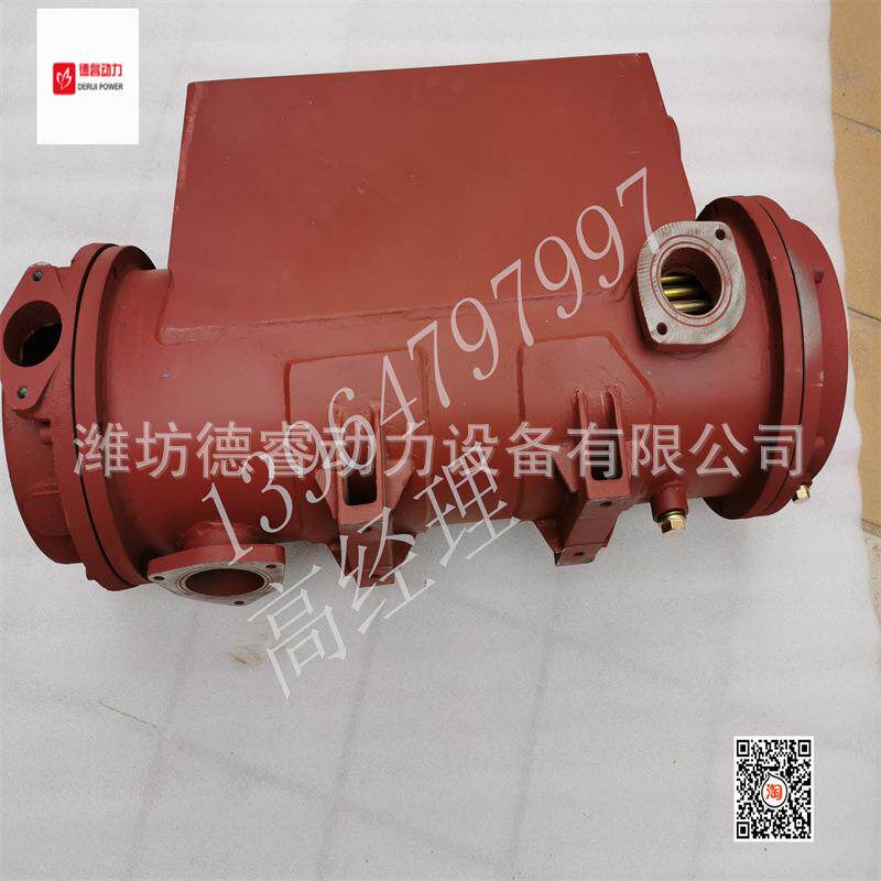 1000645496海淡水热交换器 冷却器 水箱潍柴博杜安6M26系列柴油机