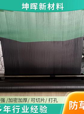 透水透气绿色防草布白色地布农用盖草布灰色除草布蓝莓大棚地布