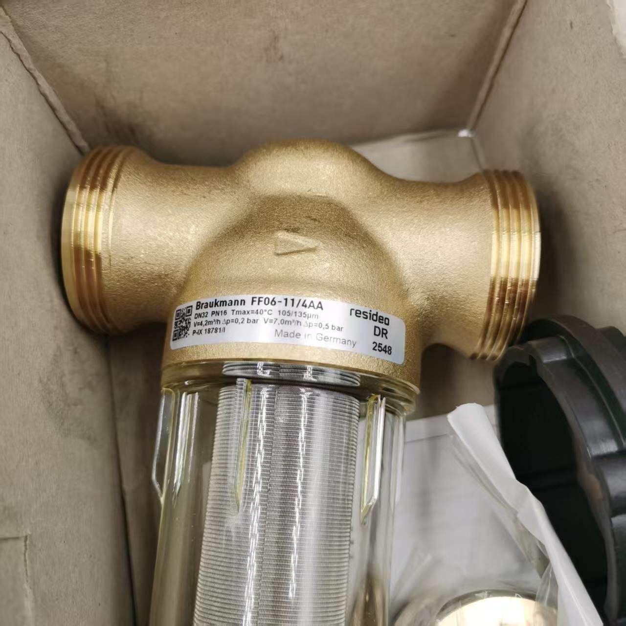 Honeywell域适都前置过滤器FF06-3/4AA FF06-1AA FF06-11/4AA