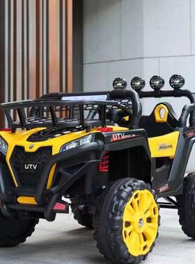 出动口儿童电越野车超驾大号可坐大人小孩宝宝遥76840可控自大型