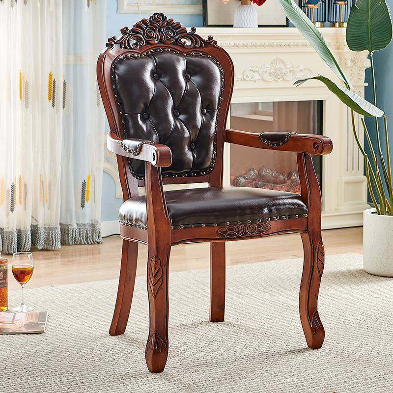 欧式实椅木椅家用子休99425闲椅餐布艺靠背花椅电脑洽谈雕椅书房,农机/农具/农膜,其它农用工具,淘宝优惠券,粉丝福利购,淘宝优惠卷