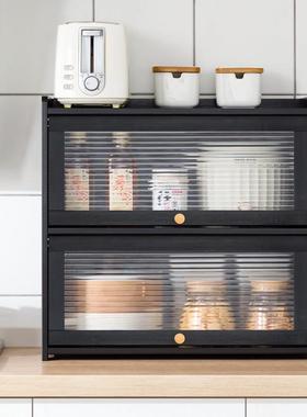 2929厨柜房置物架柜调料碗碟收纳储物柜子台面具碗家用餐碗筷收纳