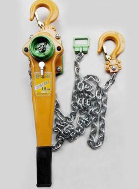 销售5-9绳0KN铝链制WLP手葫芦条式钢丝起重葫芦小扳型手动导线拉
