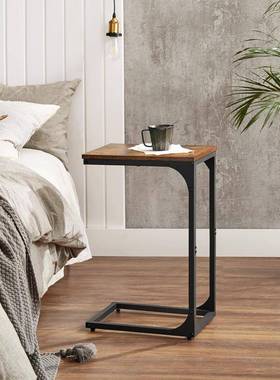 美简沙约C形茶几29531发小边桌发桌与金属框架沙的客厅卧欧室床边
