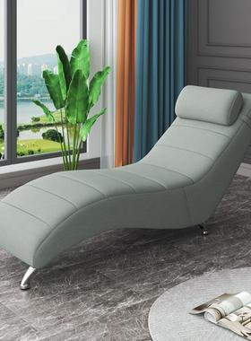 妃椅单人贵躺小椅户型现代易简酒店美人榻卧室懒人沙89833发实木