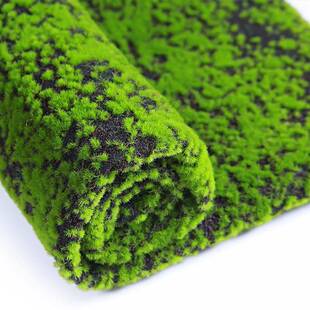 仿真青苔草坪假绿苔装藓室植内01植毛草景观人草造皮植物墙背景饰