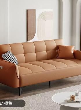 猫抓布沙发床多功用32368现代简约客厅寓小公能户型单双人可折叠