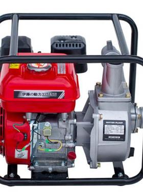 汽油机水四冲程农用汽油水抽机泵2寸3寸4灌73010寸农用溉高扬程自